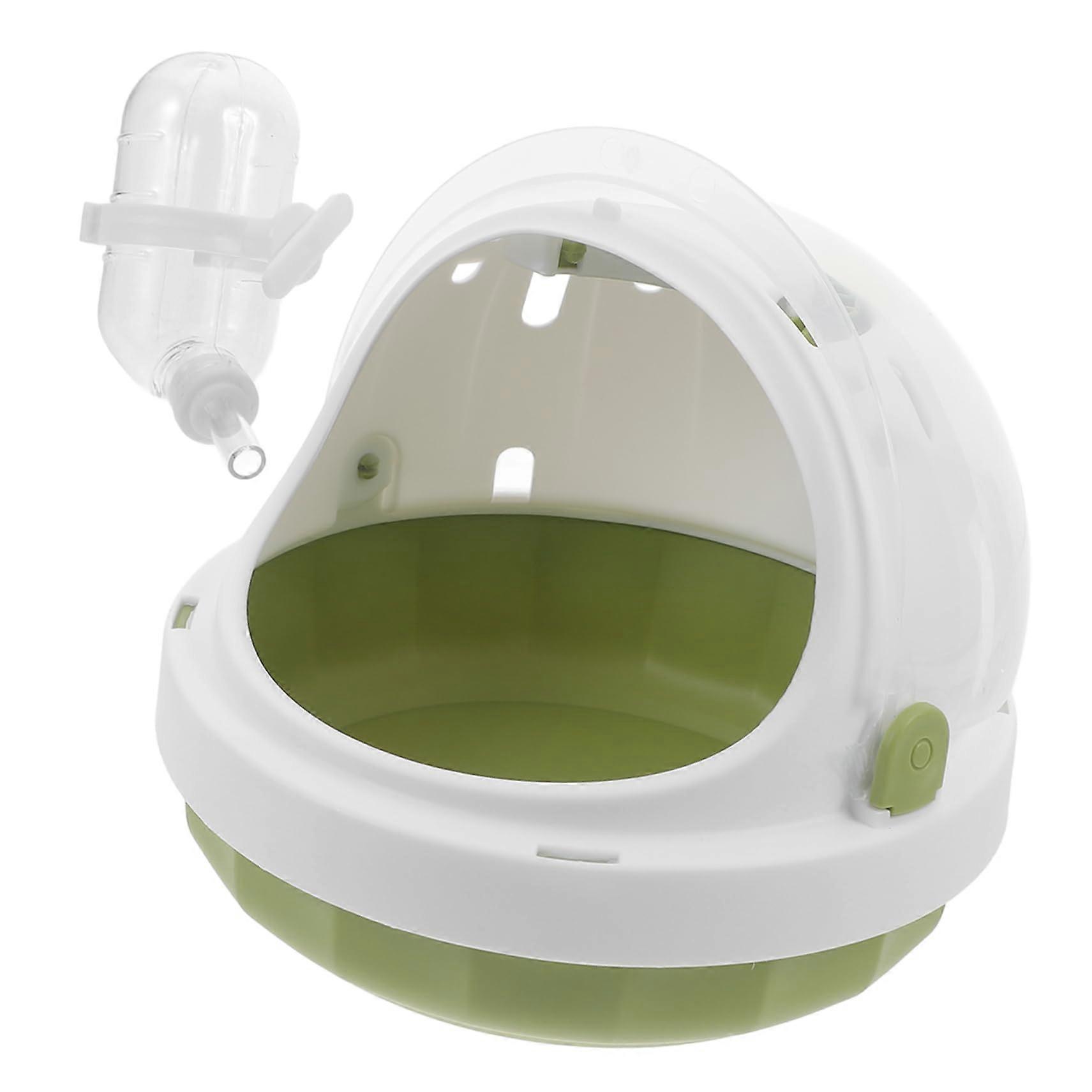 Portable Hamster Carrier Bag Breathable Travel Cage for Small Animals, Suitable for Dwarf Hamsters, Hedgehogs, and Trips