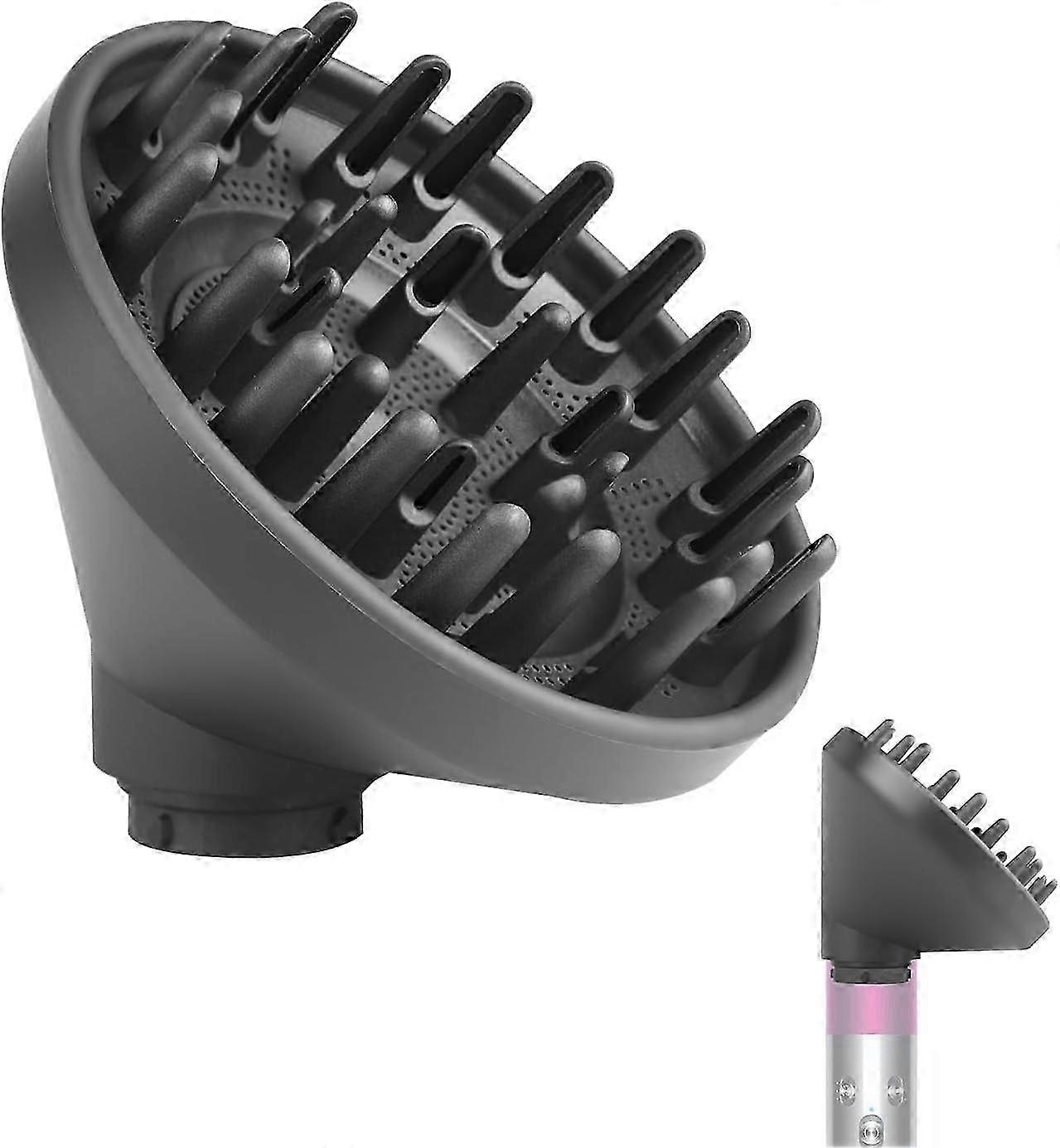 2025 Upgraded Diffuser for Dyson Airwrap, Nozzle for All Models of Dyson Curling Iron, Diffuser Nozzle Attachment