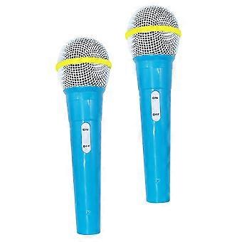 Realistic Toy Microphone for Kids Party Role Play, Cosplay Accessory, Safe Plastic
