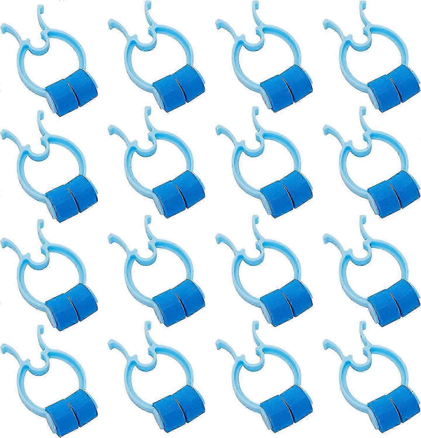10 Pieces Nose Stop Clips Nose Nasal Stopper Clips Plastic Foam Nose Clips for Accidental or Emergency Condition
