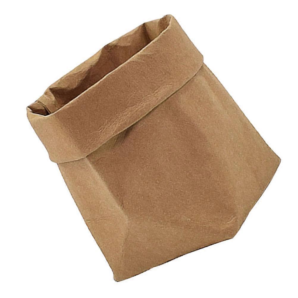 Kraft Paper Succulent Holder Creative Pen Container Office Use Rectangular Shape Storage 15.00X10.00X10.00CM Plant Cover 1PC