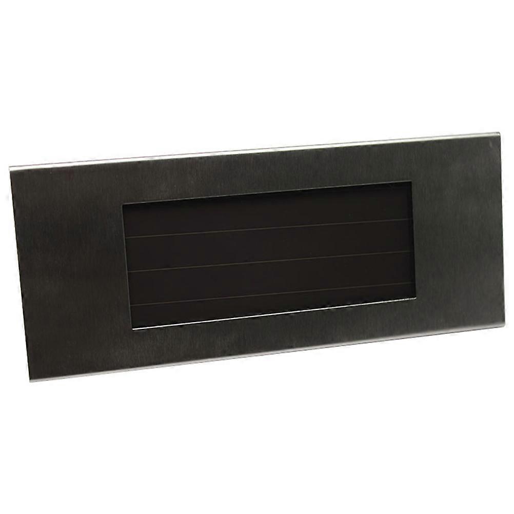 Address Plaques House Numbers Solar Powered Illumination Outdoor Use Stainless Steel Led Bright Display 2Pack