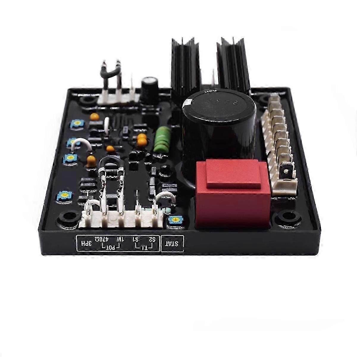 AVR R438 Automatic Voltage Regulator for Brushless Generators Genset Stabilizer High Stability & EfBlack SZRH A-W