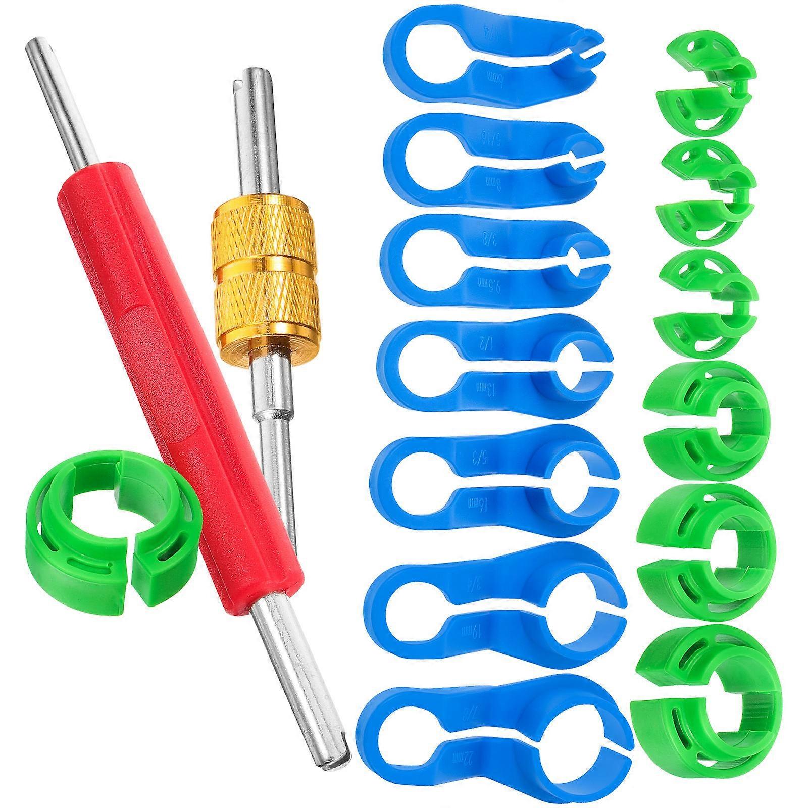 Fuel Line Removal Tool Kit Durable Compact Design for Cooling, Fuel, and Heater Line Connectors in Hard to Reach Areas