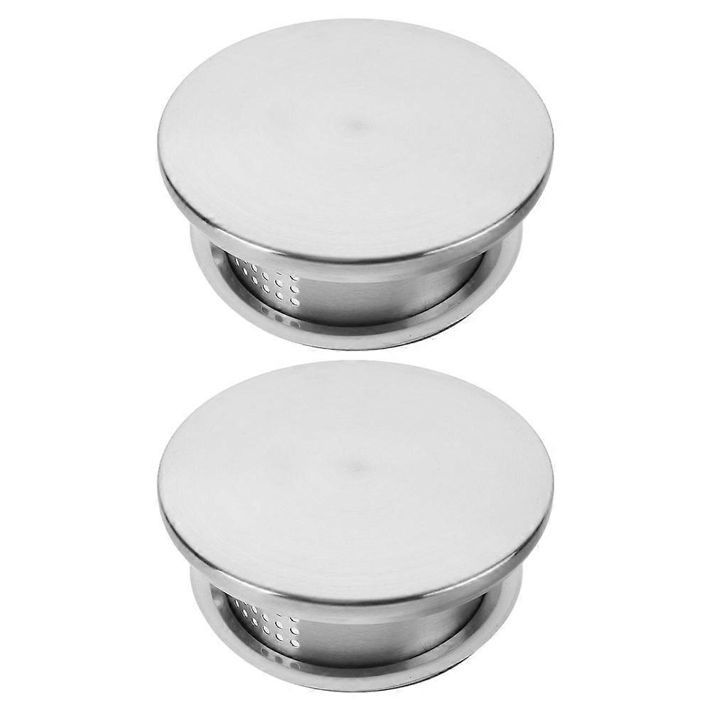 a refined and professional product description based on the title you provided:
**2pcs Stainless Steel Jug Covers – Leak Proof Replacement Lids