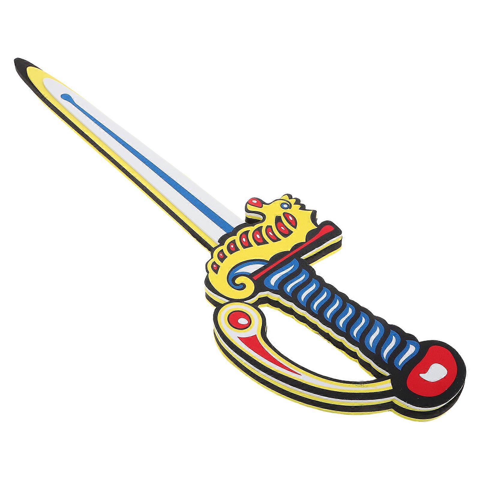 Safe Foam Toy Sword for Kids with Realistic Design and Durable Construction Multi Color 1 Piece