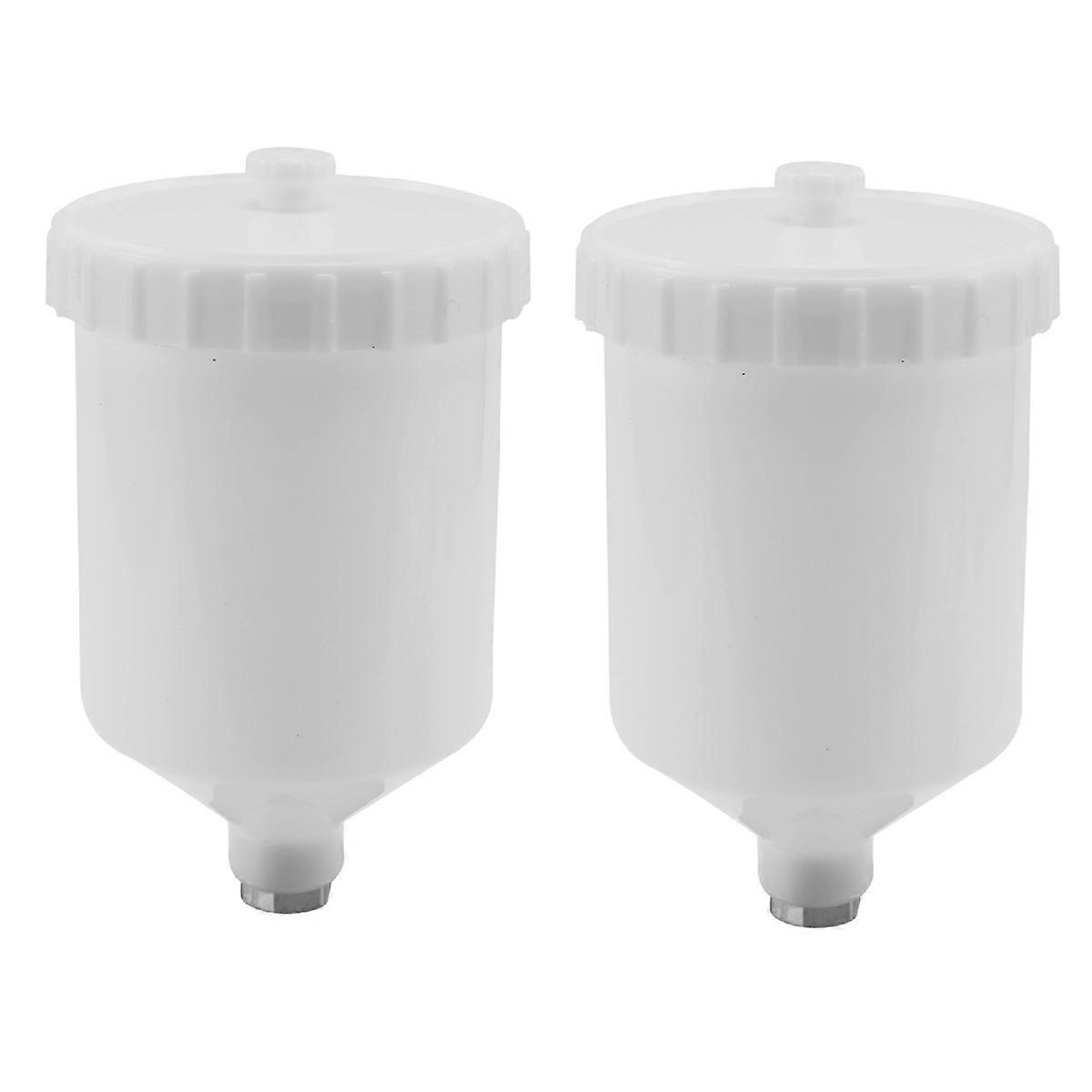 2X 600Ml Paint Watering Can Air Tool Plastic Pot Thread Connector Tool