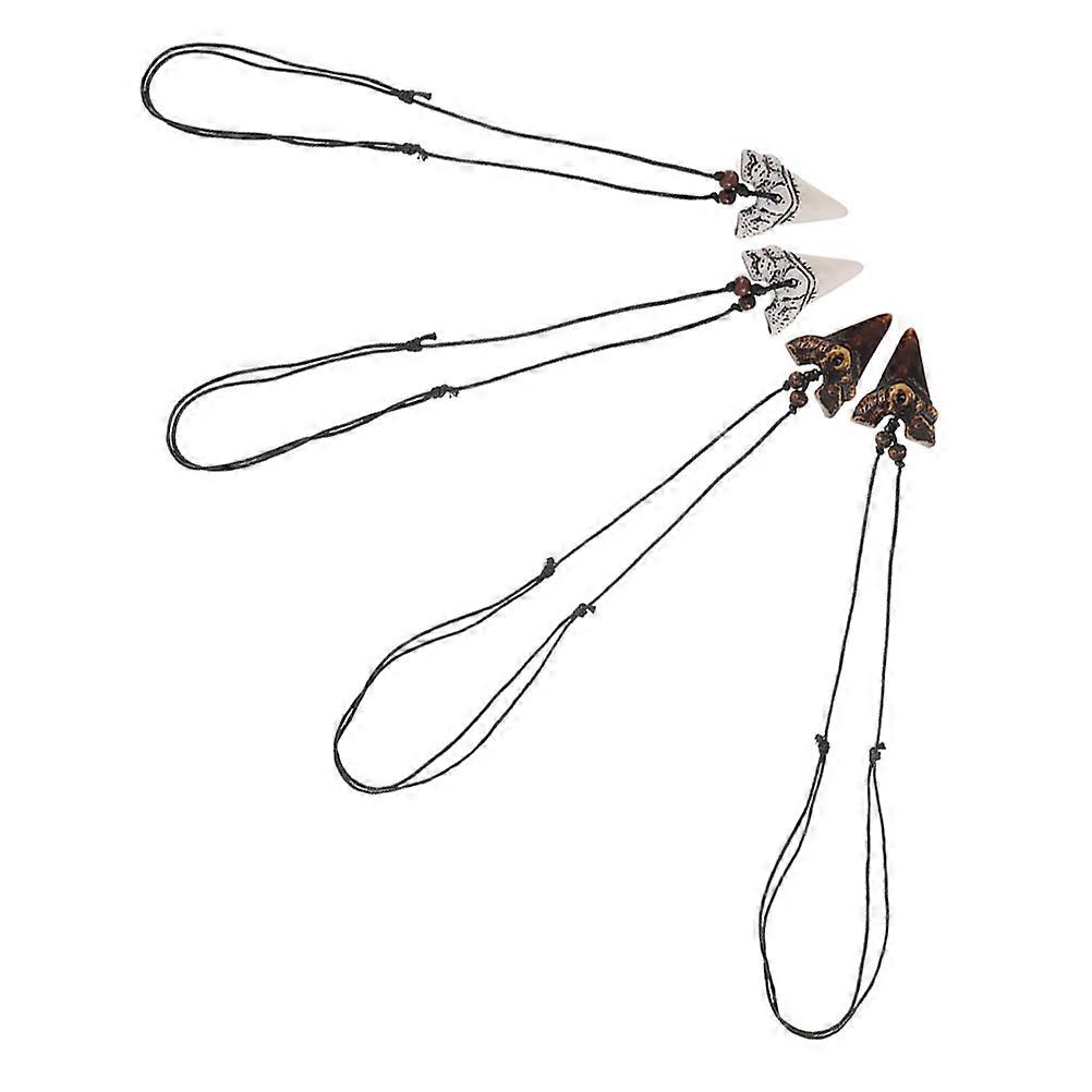 Here's a refined and appealing product description based on your input:
**4 Pack Necklace Set for Men & Boys – Unique Beach & Surfer Jewelry**