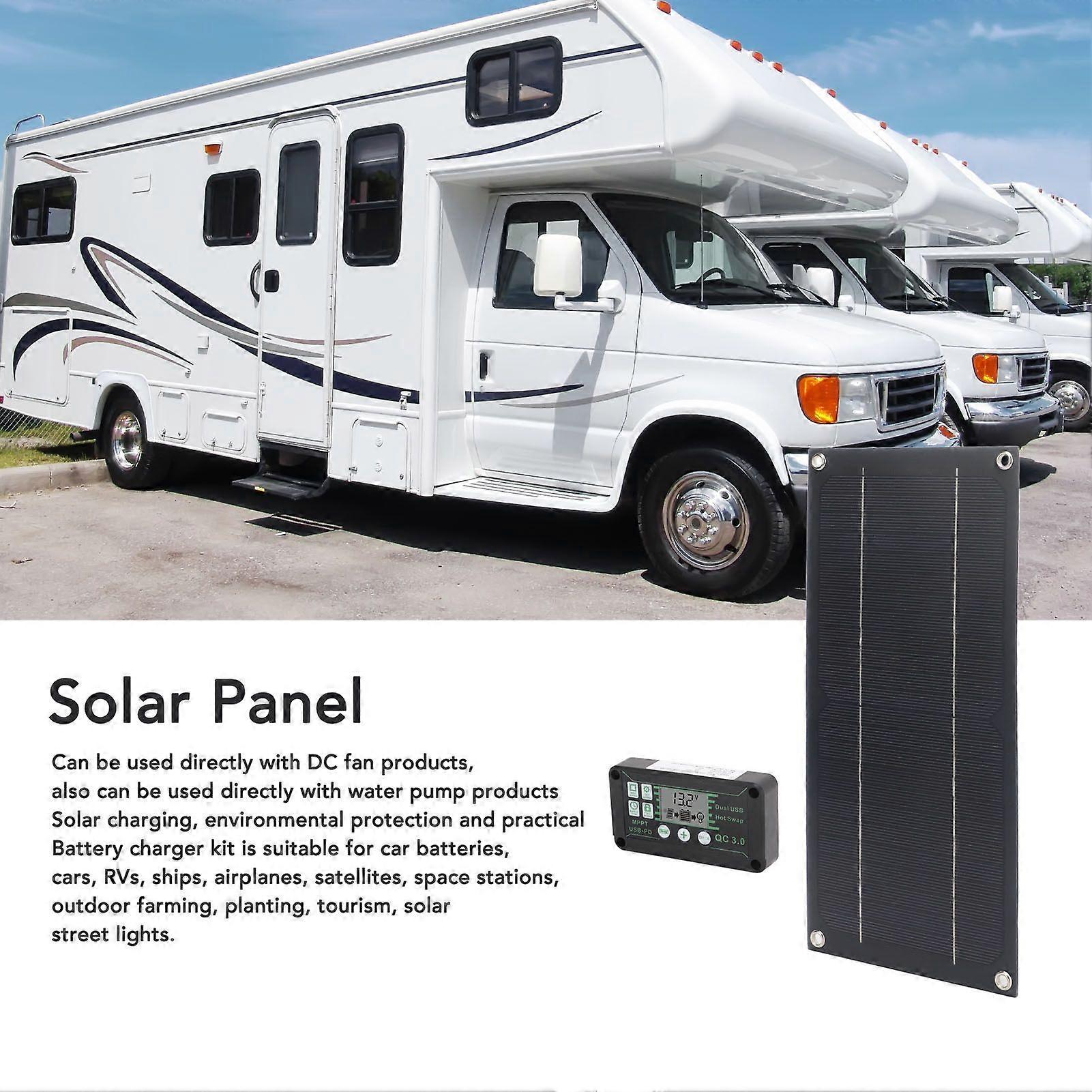 RVカー飛行機屋外用600W単結晶ソーラーパネル