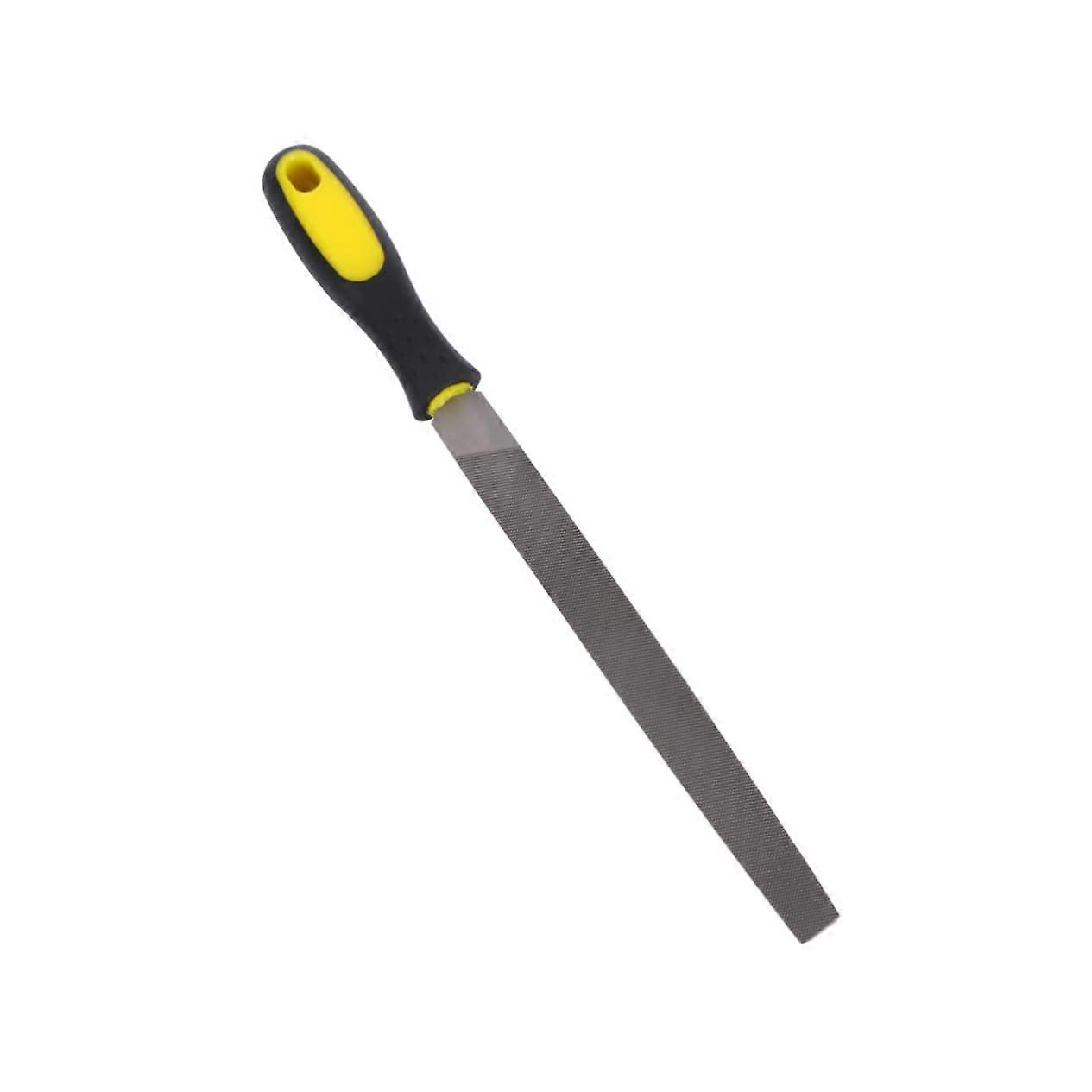 Steel file tool, tools for metal files, sharpening files, black, random color, 31.00X2.50X1.00CM