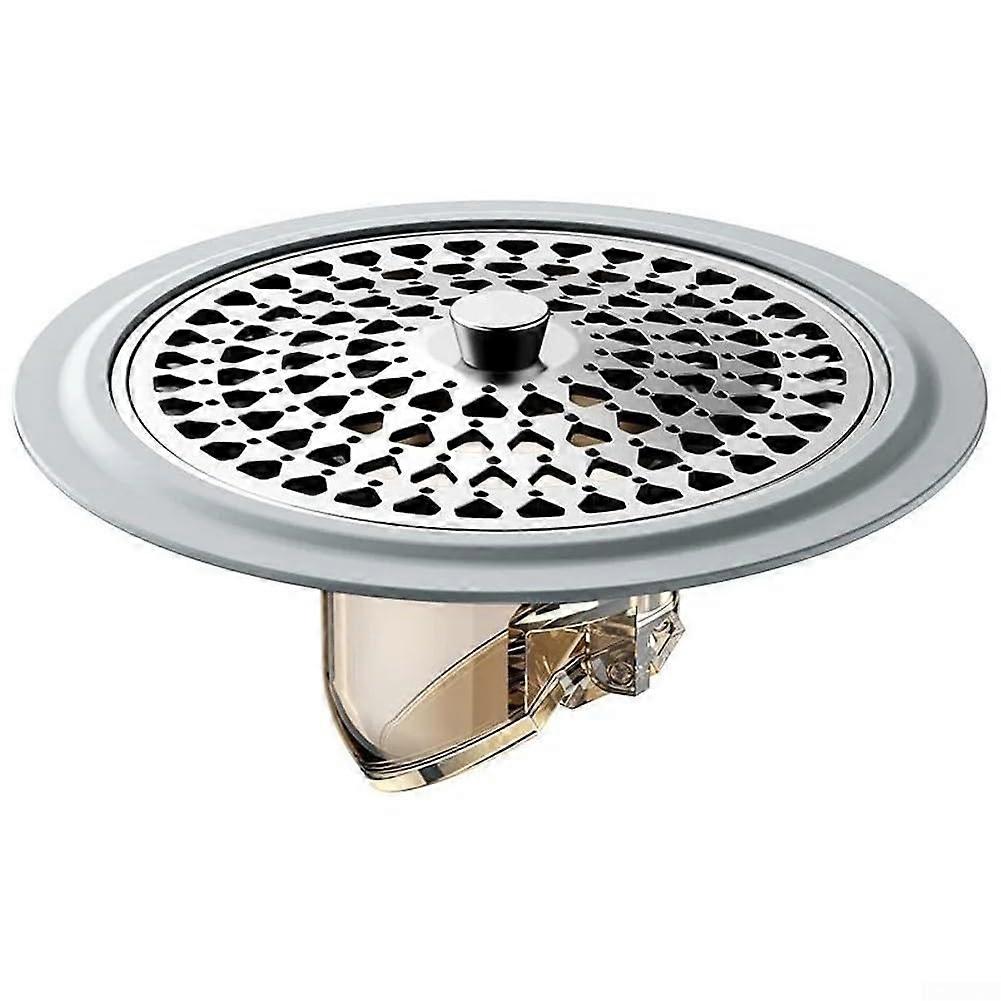 Effective Floor Drain Odor Control and Backflow Prevention Solution for Bathroom and Shower, Durable Design, Easy Installation