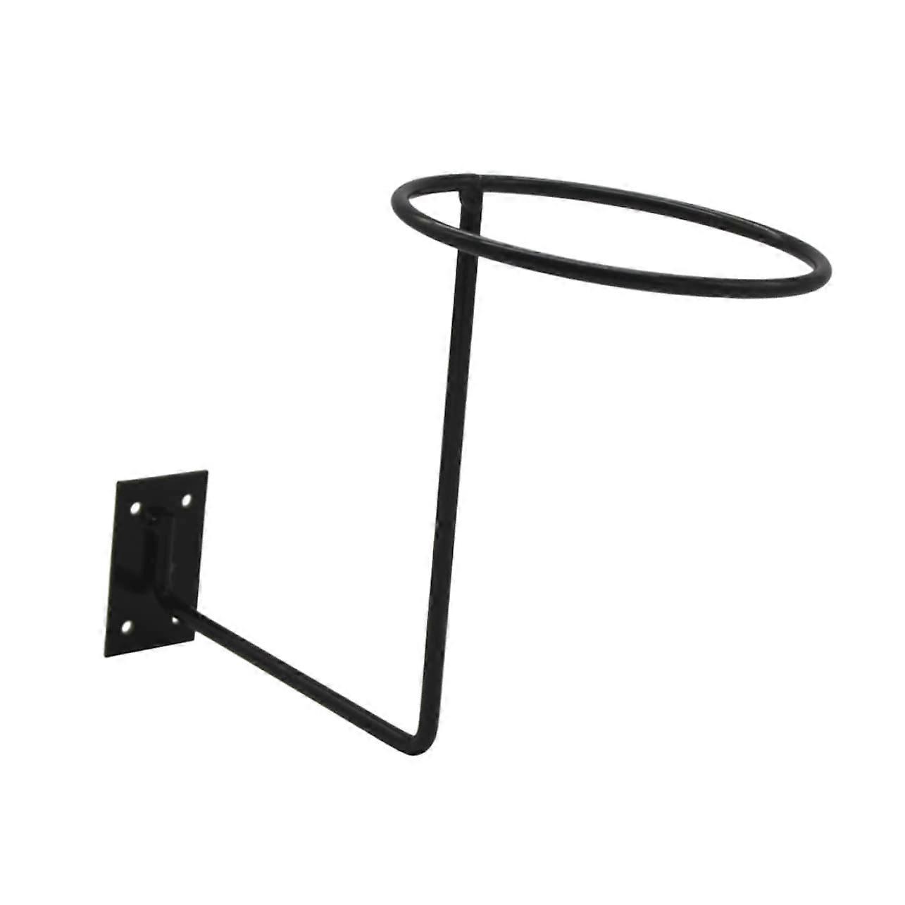 Helmet holder for motorcycles, practical wallmounted helmet stand, sturdy storage rack in black for decoration and spacesaving in the living room.