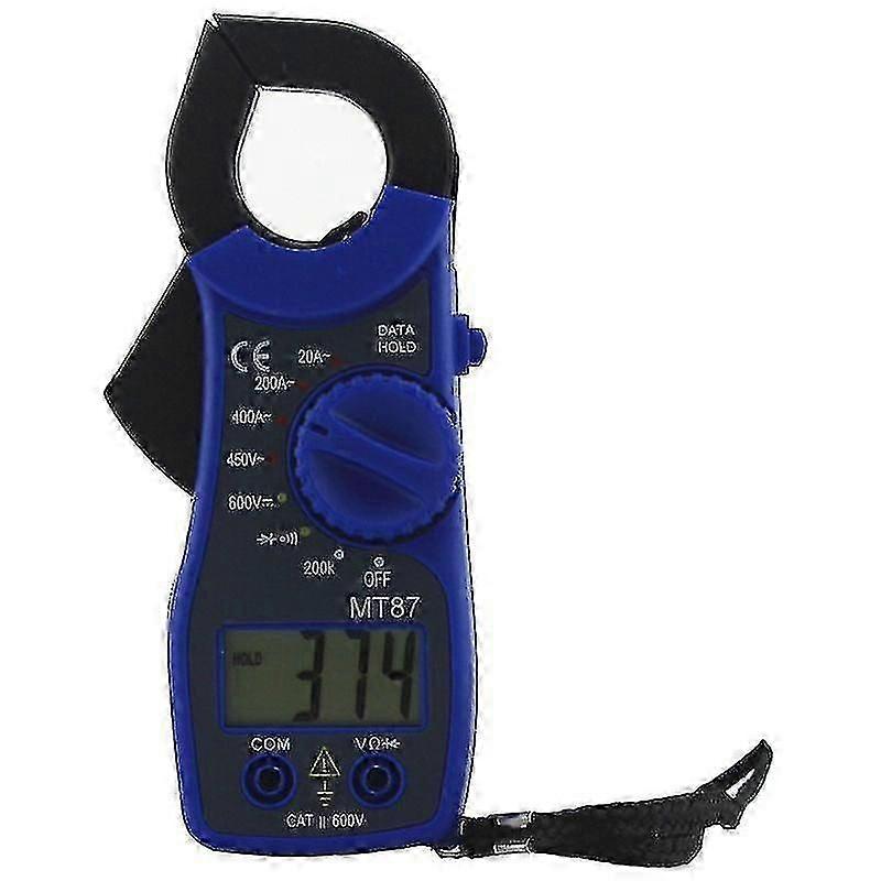 Digital Multimeter with AC/DC Clamp - Voltage and Current Tester