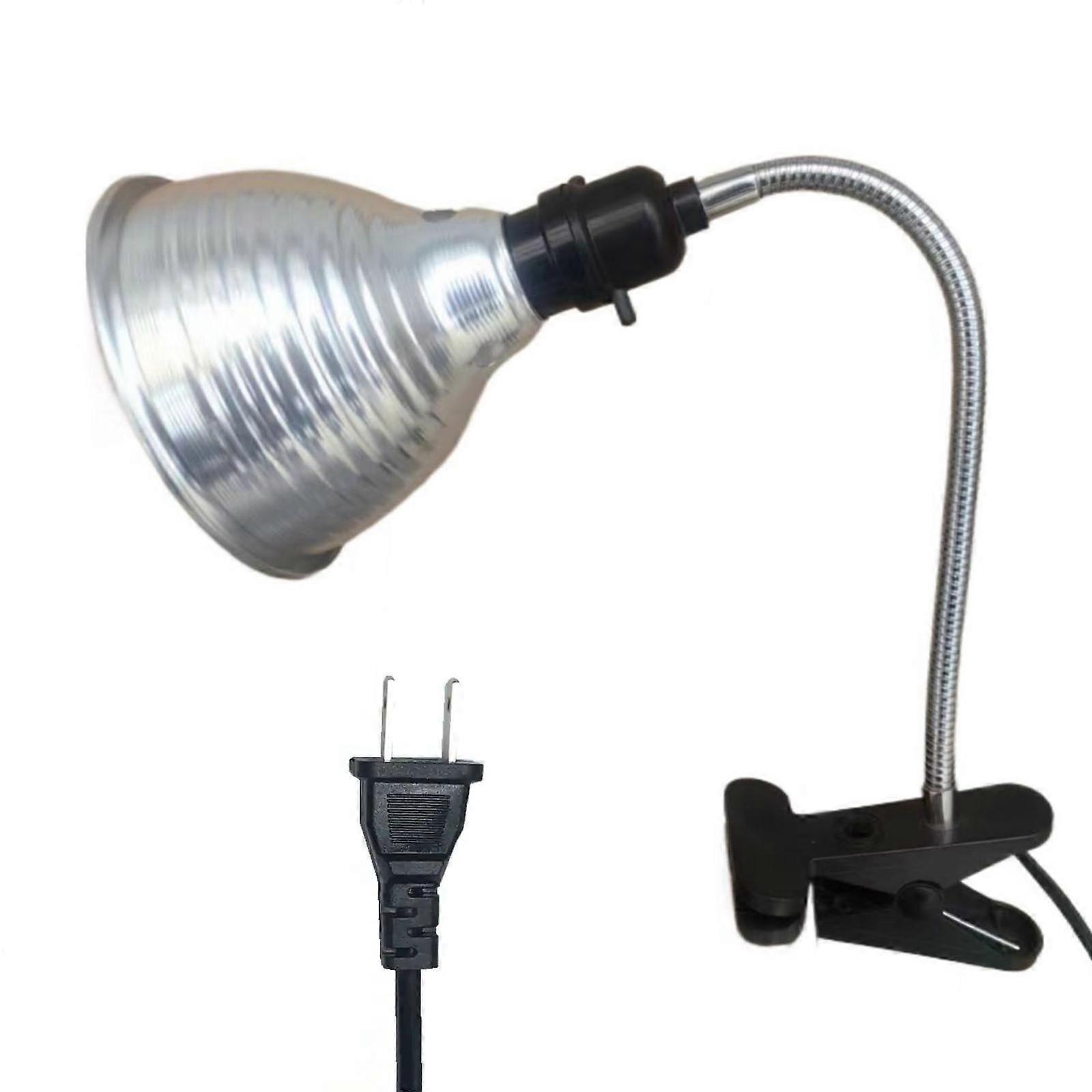 5.5Inch Reptiles Heat Lamp with Stable Clamp And Convenient Power For Pet Terrariums Heating Device Tool Multicolor