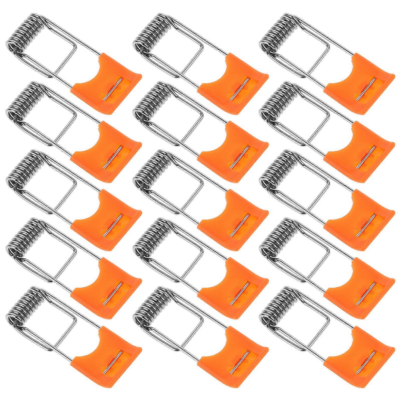 100pcs Downlight Spring Clips for Recessed Lighting – Durable Retrofit Clamps for Easy Installation, Compatible with LED Downlights and Panel Lamps