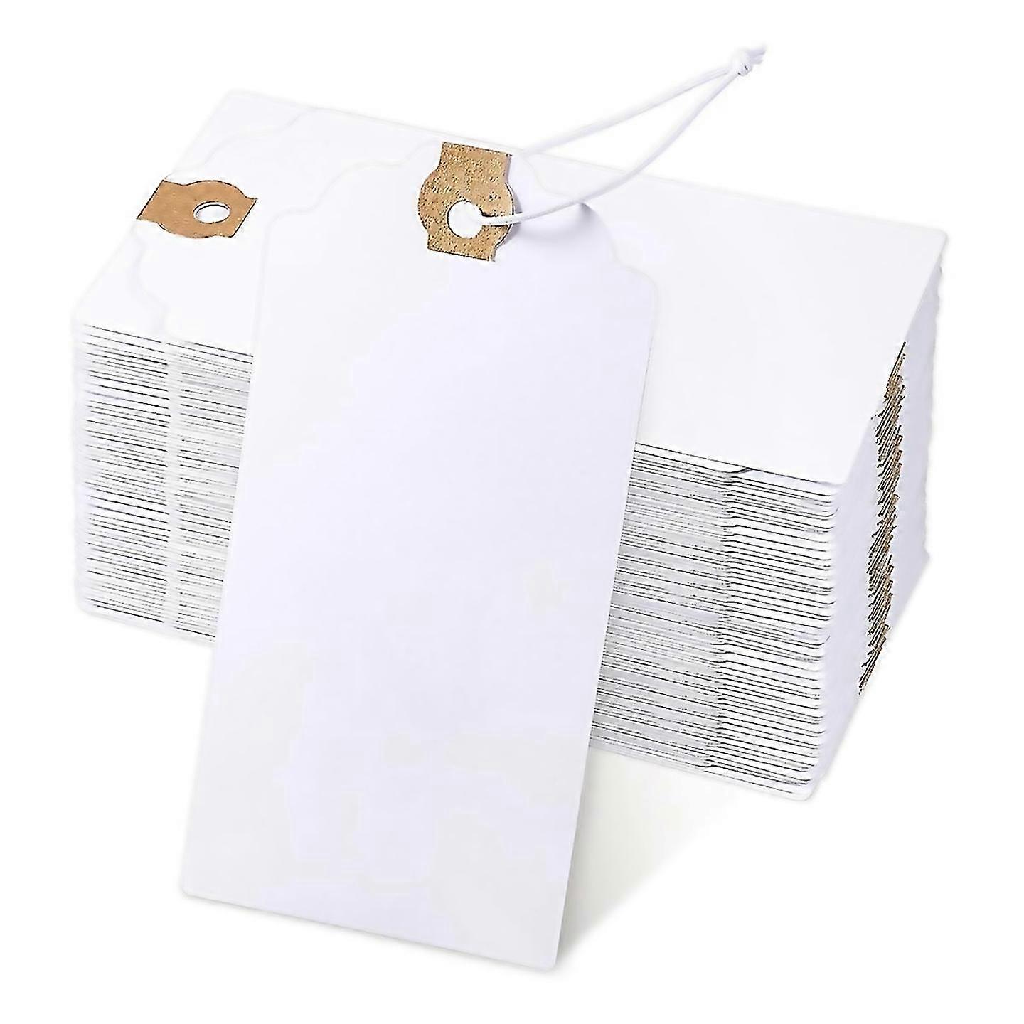 For 120 pack tags with elastic string marking hang tags 476x236inch