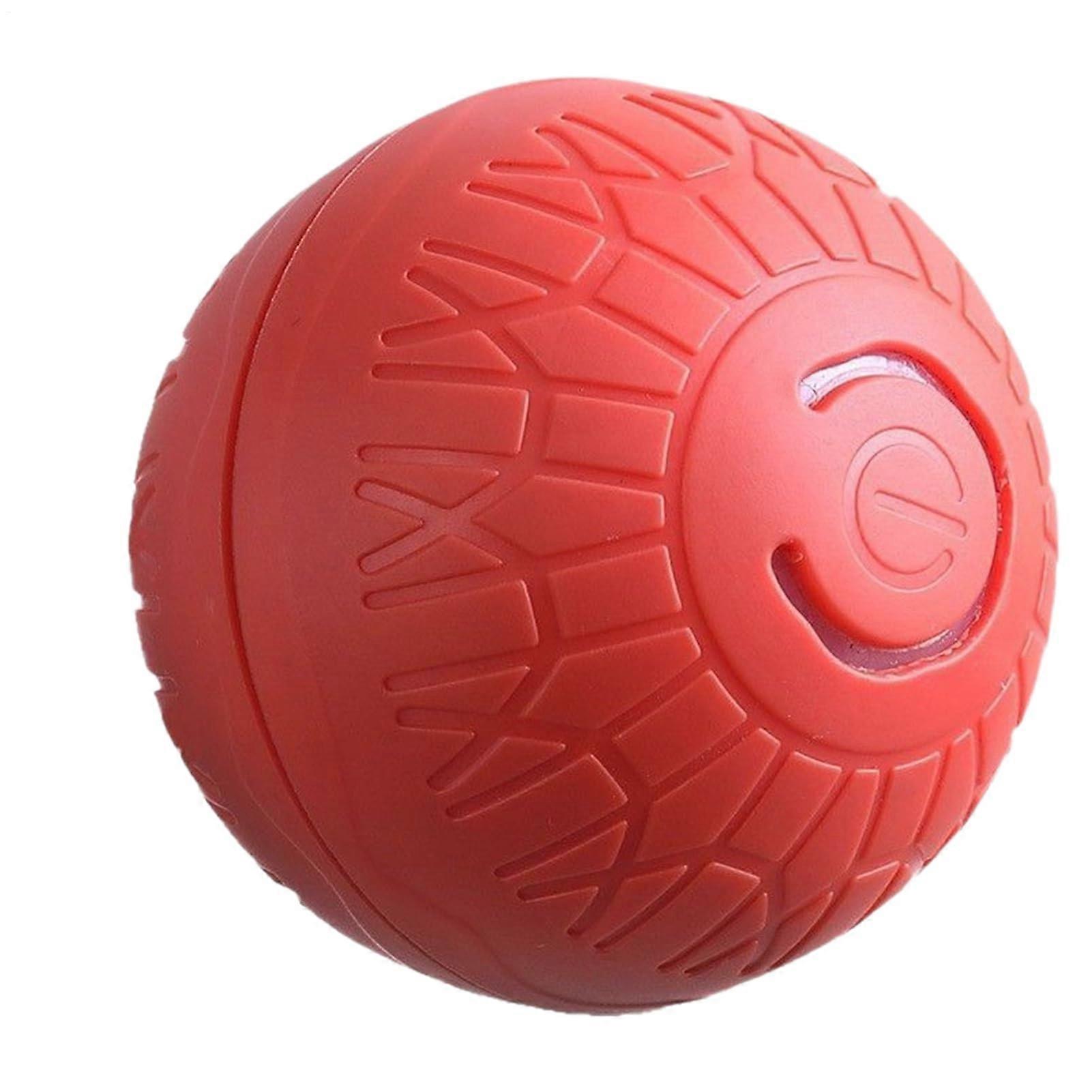 Interactive Automatic Dog Ball Toy with Squeak, Rolling & Jumping Motion, Type-C Rechargeable