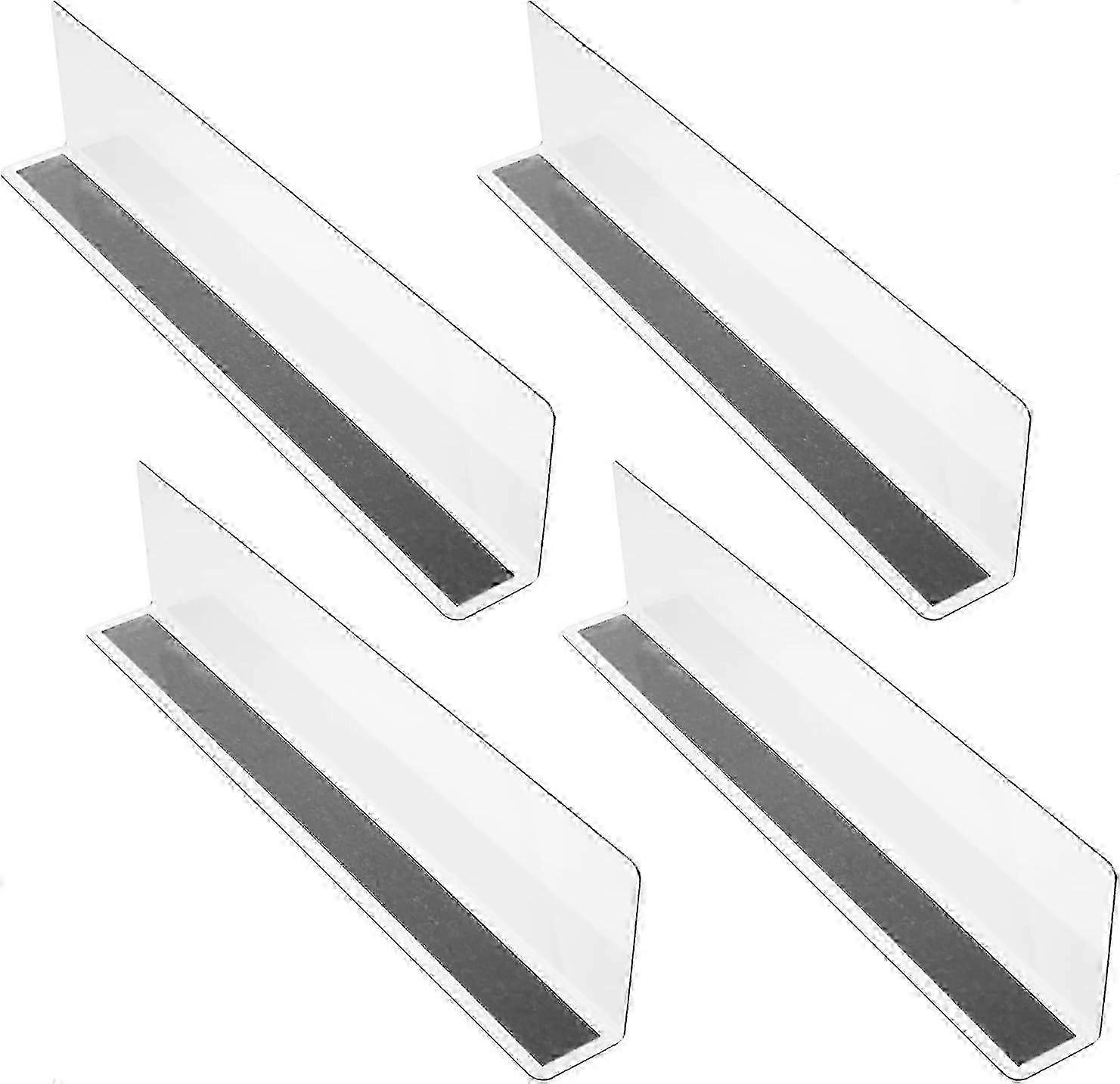Adjustable Plastic Shelf Dividers 8PCS 28cm Length for Supermarket Display