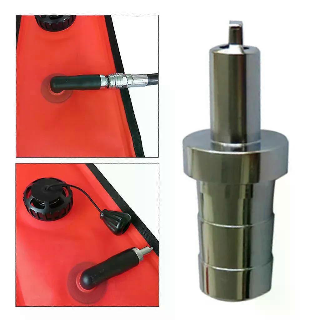 Scuba Diving Surface Marker Buoy SMB Inflator Air Nozzle Hose Replacement Connector One-way Valve Accessories 44mm