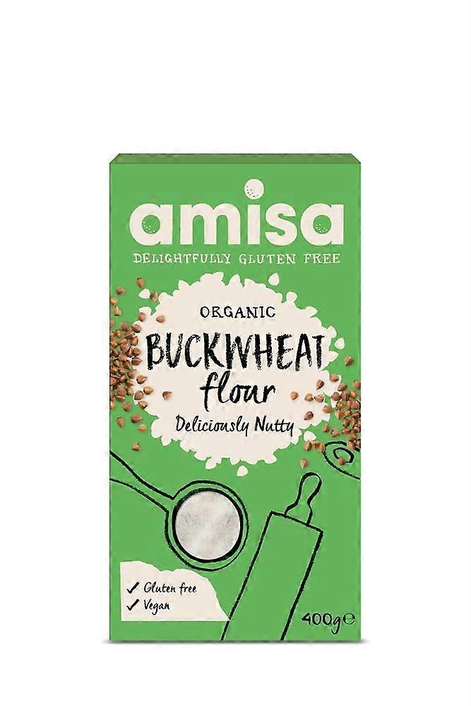Amisa Organic Buckwheat Flour GF - 4 Pack