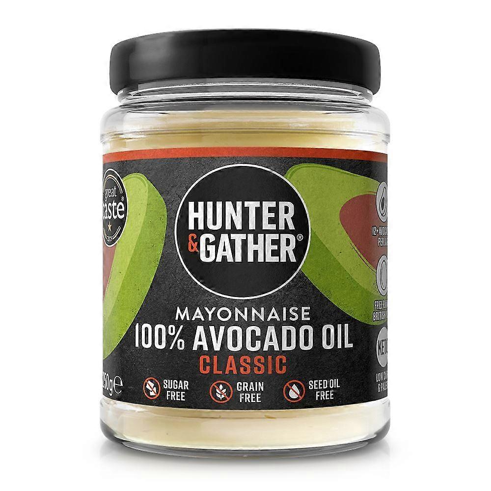 Hunter and Gather Avocado Oil Mayonnaise Classic 250g - 4 Pack