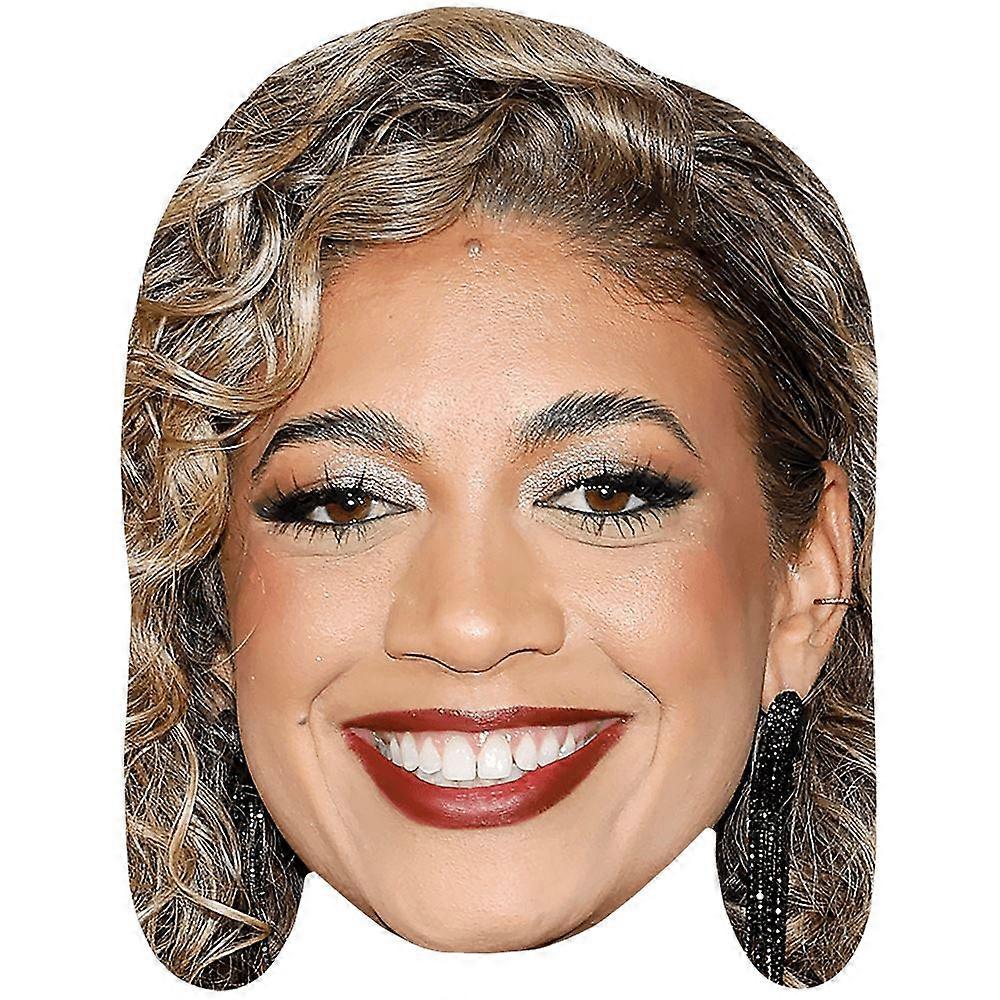 Madeline Edwards (Smile) Celebrity Mask, Flat Card Face