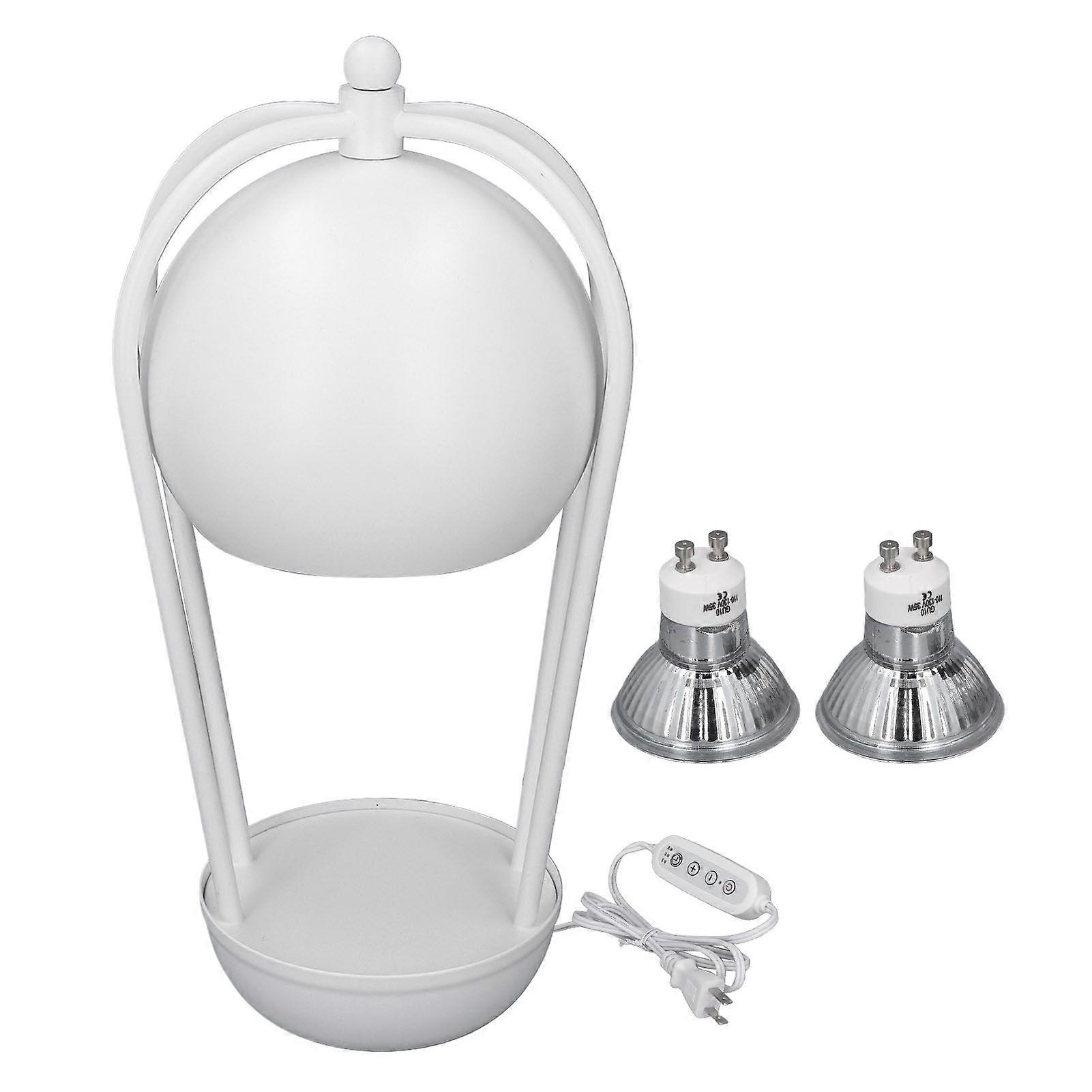 Candle Warmer Lamp 2Pcs 35W GU10 Bulbs Warm White Candle Warmer Light with 2H 4H 8H Timer