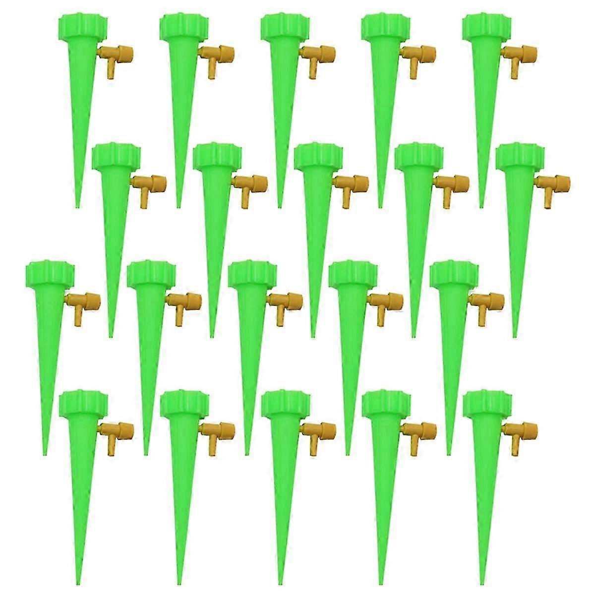 Adjustable dripper automatic watering kit Green