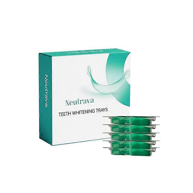Whitening Trays for Teeth Whitening, Tooth Trays, Professional Stain Remover, Refreshing Taste for Sensitive Cleaning, Bleaching, Hygiene, Men, Women,