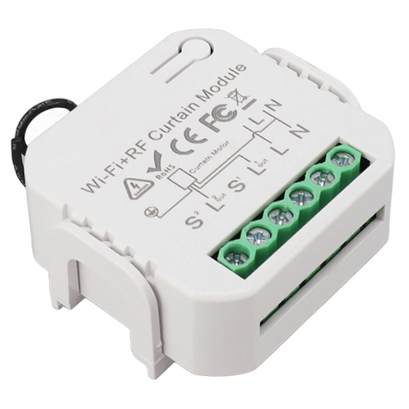 Wireless Roller Shutter Control Set RF Remote 11x3.5x1.5cm 60mAh