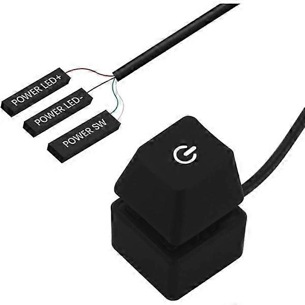 Power Switch On/Off Button for External Remote Start PC Mot - Computer Parts