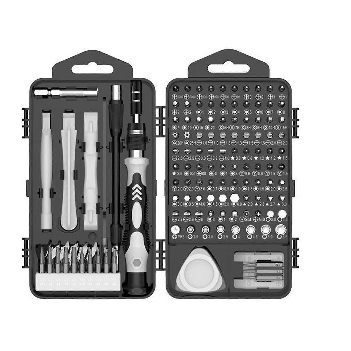 122-in-1 Magnetic Laptop Screwdriver Kit,Precision Screwdriver Set,Computer Repair Kit Hand Tools Hex Screw Driver Tool