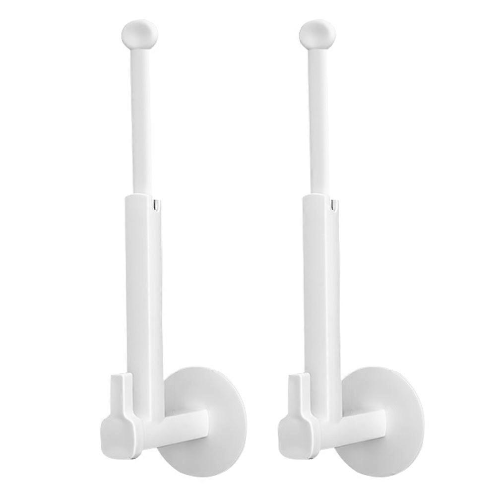 2pcs Telescopic Curtain Holdback Hooks for Shower Curtains