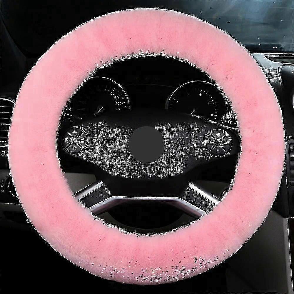 Plüsch Beheizte Lenkradabdeckung Universal 38cm Soft Warm