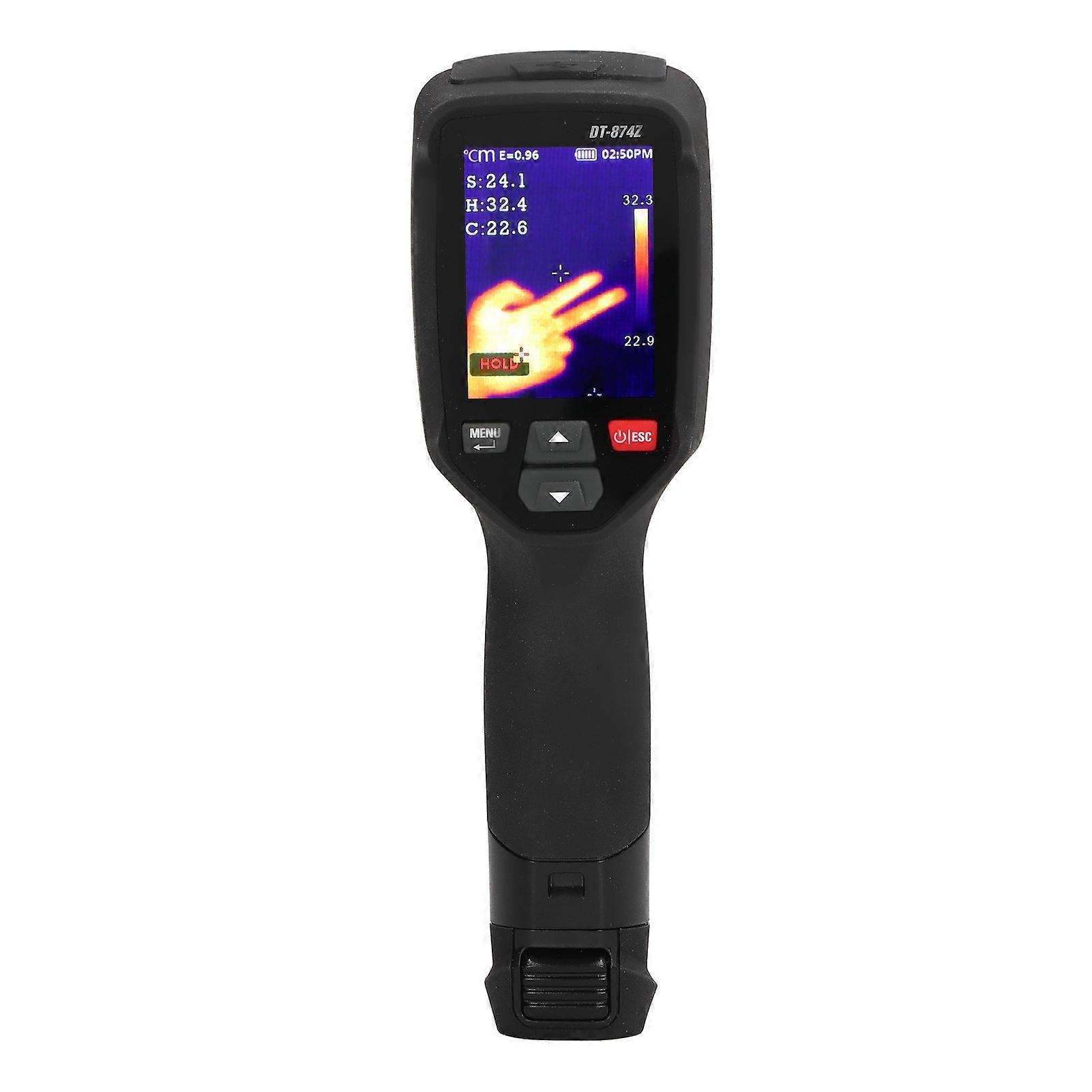 Handheld Thermal Imager Camera 120x90 IR Sensor 2.4" LCD Display