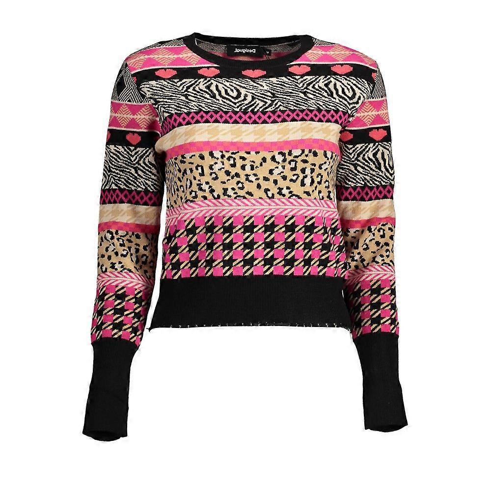 Sweaters Desigual 22wwjf72nero9019xl