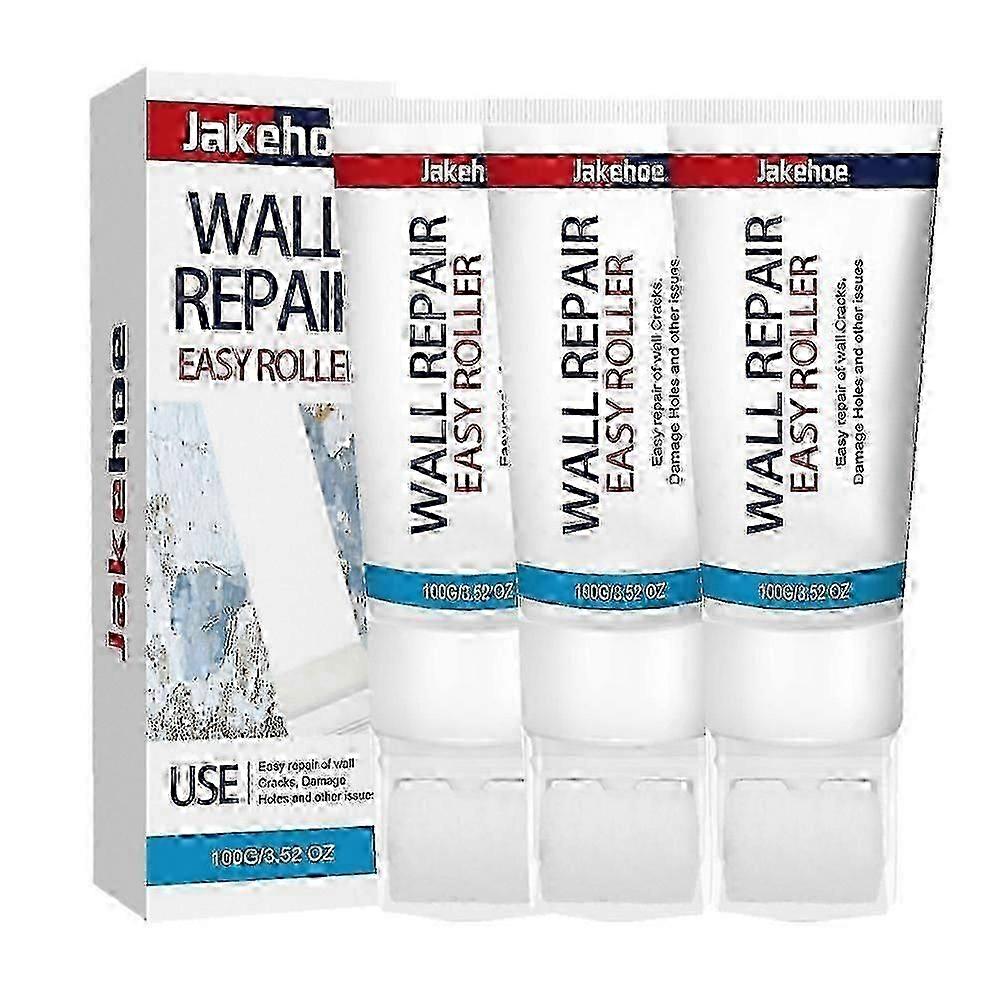 1-3x צבע לבן קרם תיקון קיר מברשת רולר תיקון קיר למברשת רולר לצבע לטקס קיר מברשת מתגלגלת קטנה