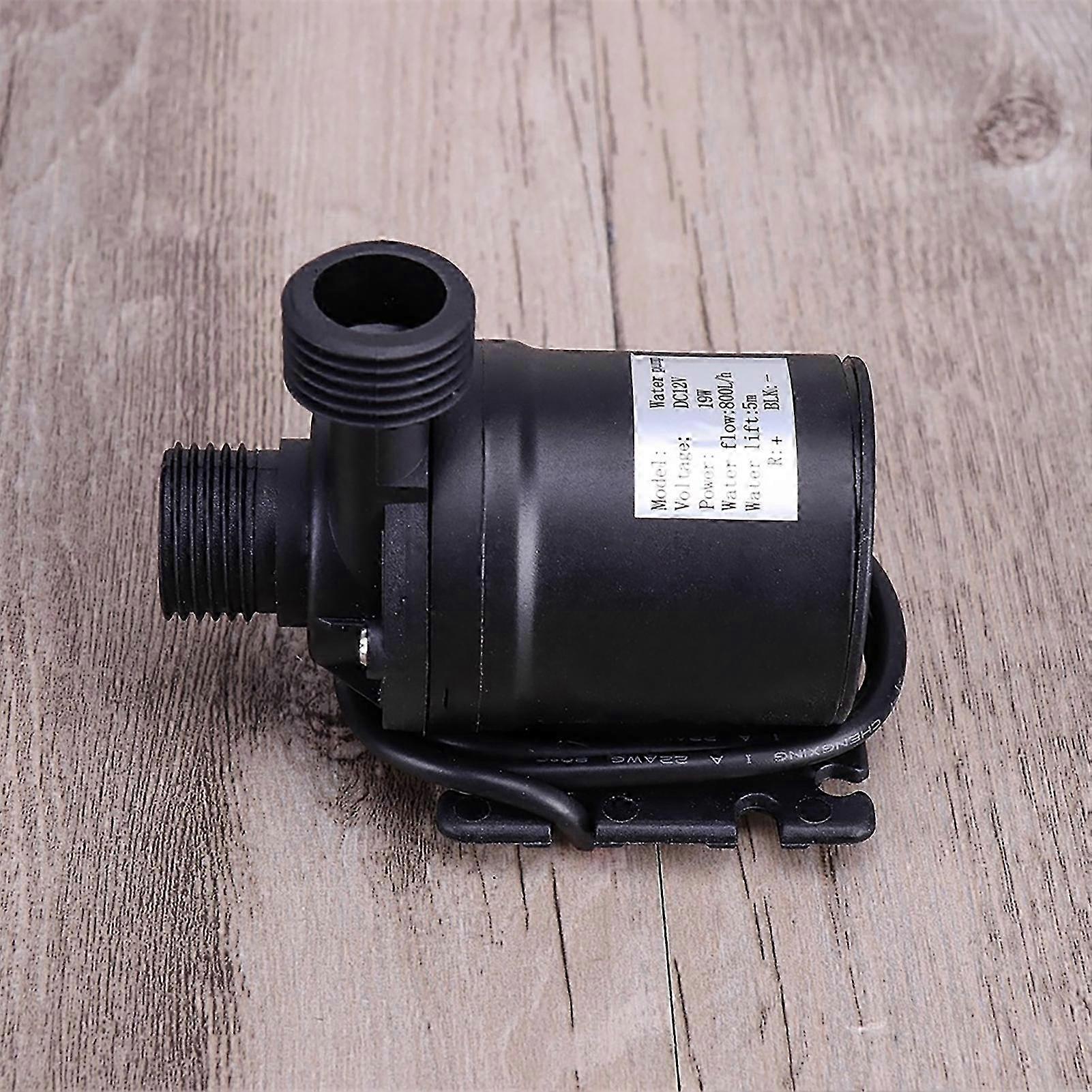 2025 12V 800L / H High Performance and Low Noise Brushless Submersible Water Pump