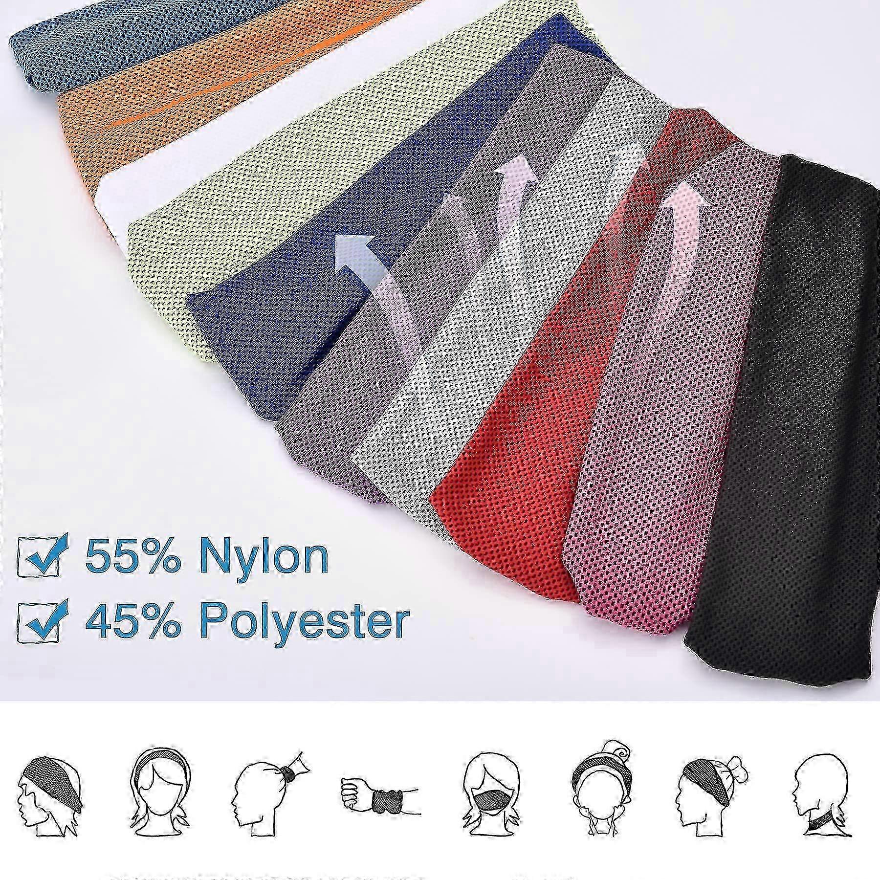 4 pcs Sweatbands Headband, Cooling Sweat-transporting Headband-Yvan VCNMR