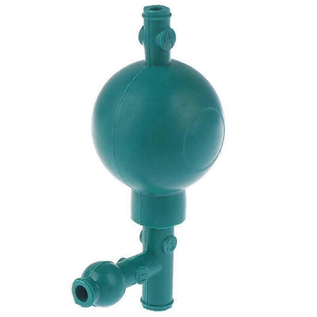 Three Way Quantitative Suction Ball Lab Suction Bulb Safe Pressure Quantitative Pipette Filler with 3 Val Lab Supplies,A
