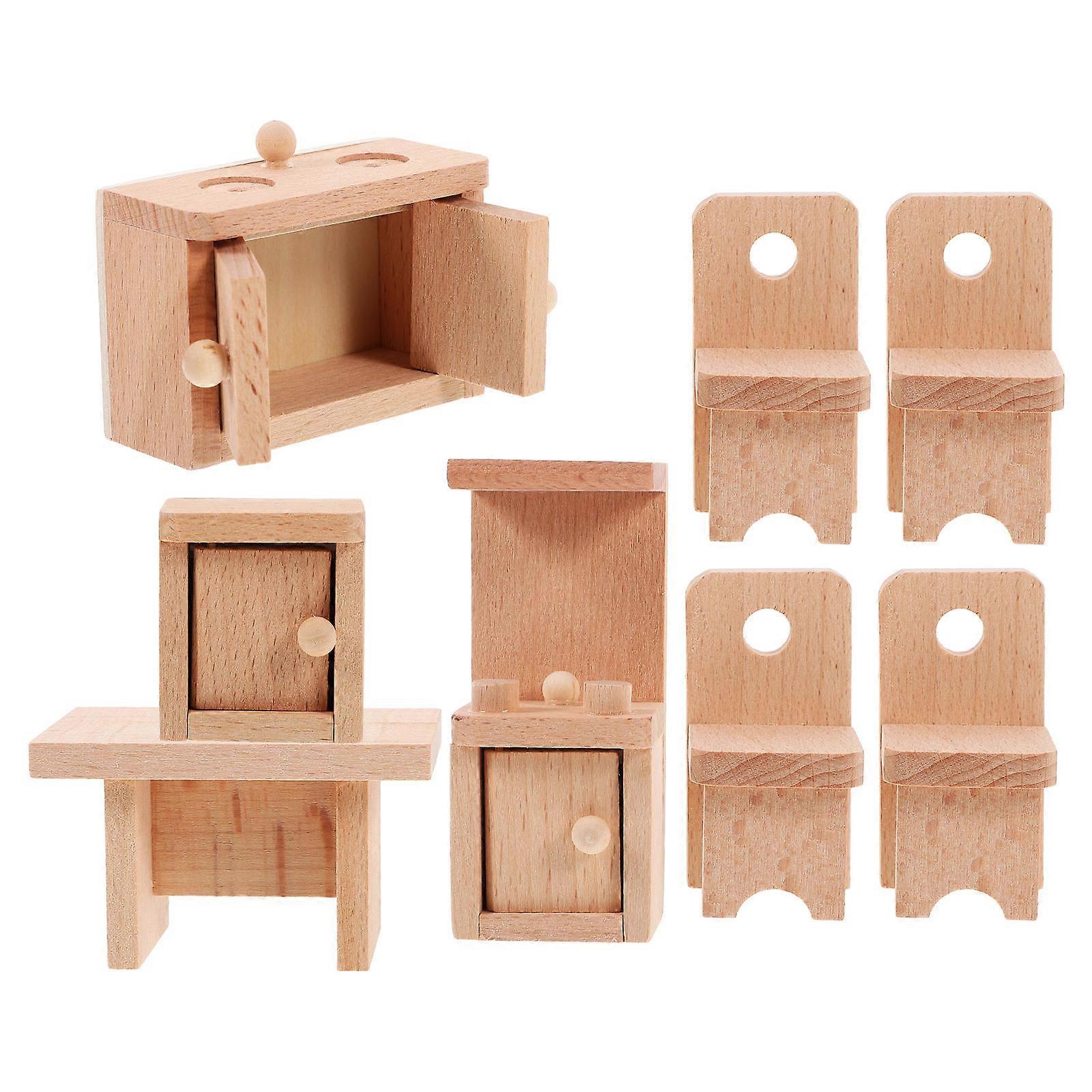Small Size Miniature House Accessories For Children Toy Play Enhancing Imagination And Creativity Development High Simulation 1 Set