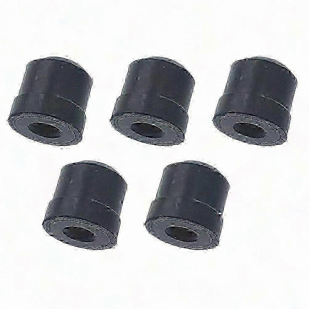 5-Pack Rubber Slide End Protectors for Trombone Care and Maintenance