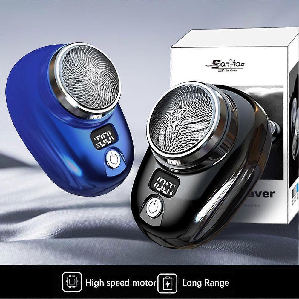 USB Rechargeable Portable Shaver with LCD Display Fast Charging Travel Friendly Multiple Colors