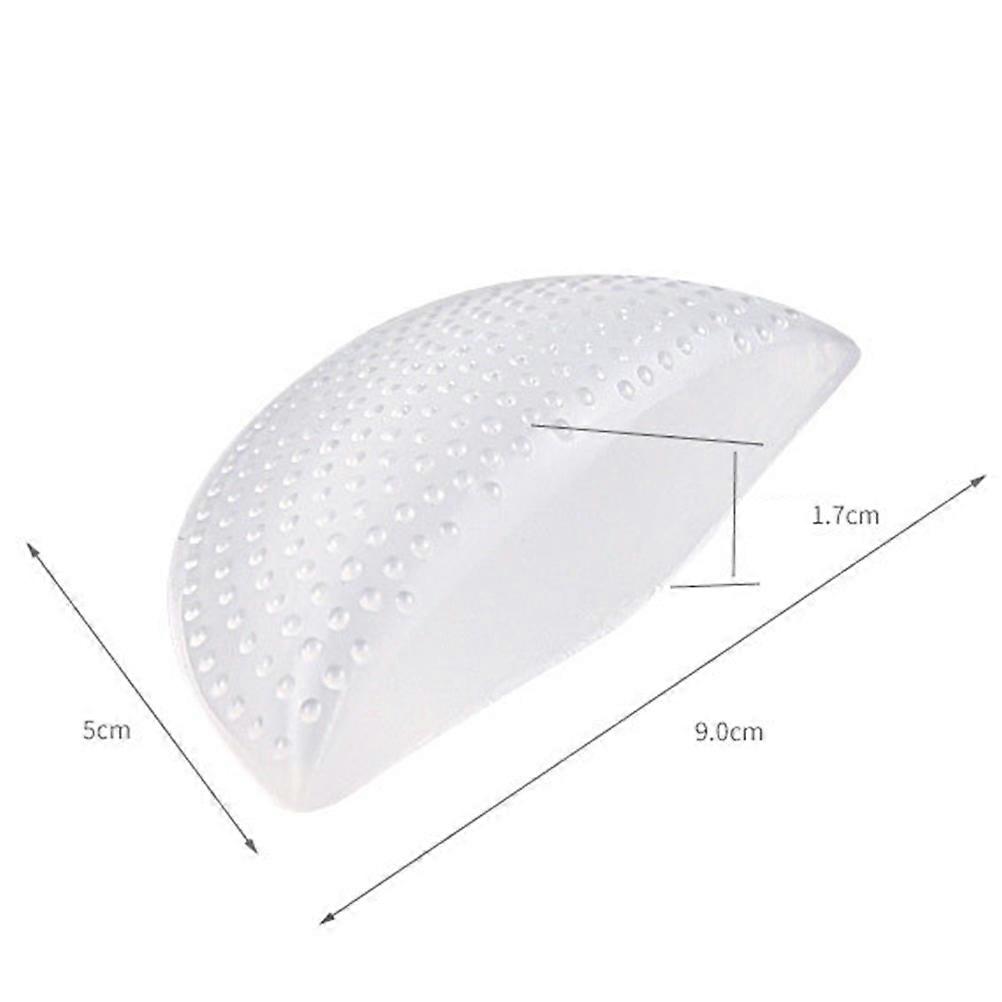White Flatfoot Corrector Shoe Pads for Arch Support 2Pairs