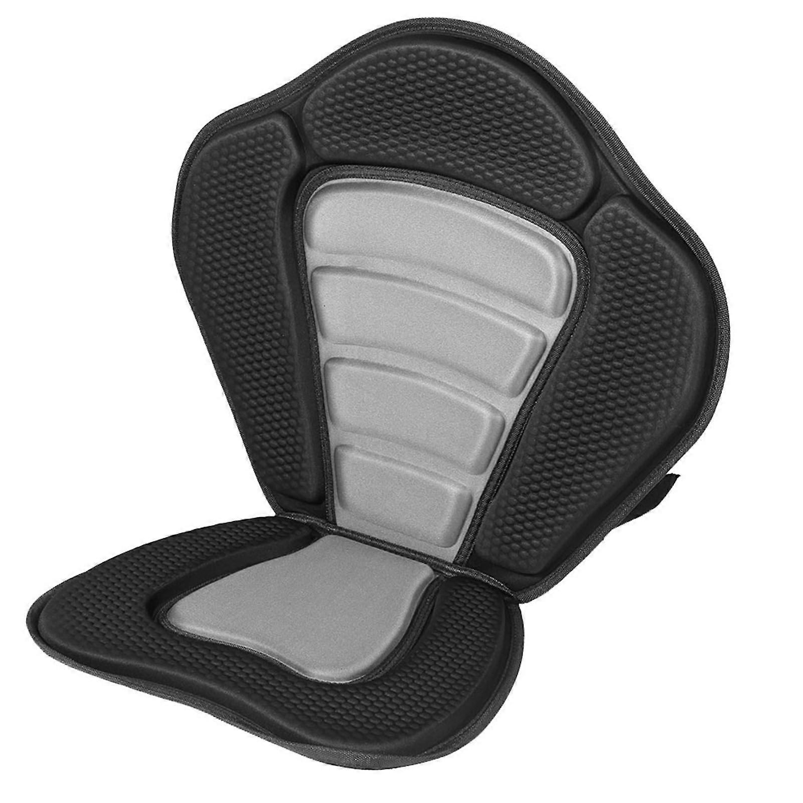 Deluxe Padded Kayak Seat Detachable Back Bag Canoe Sit On Top Kayaking Seat