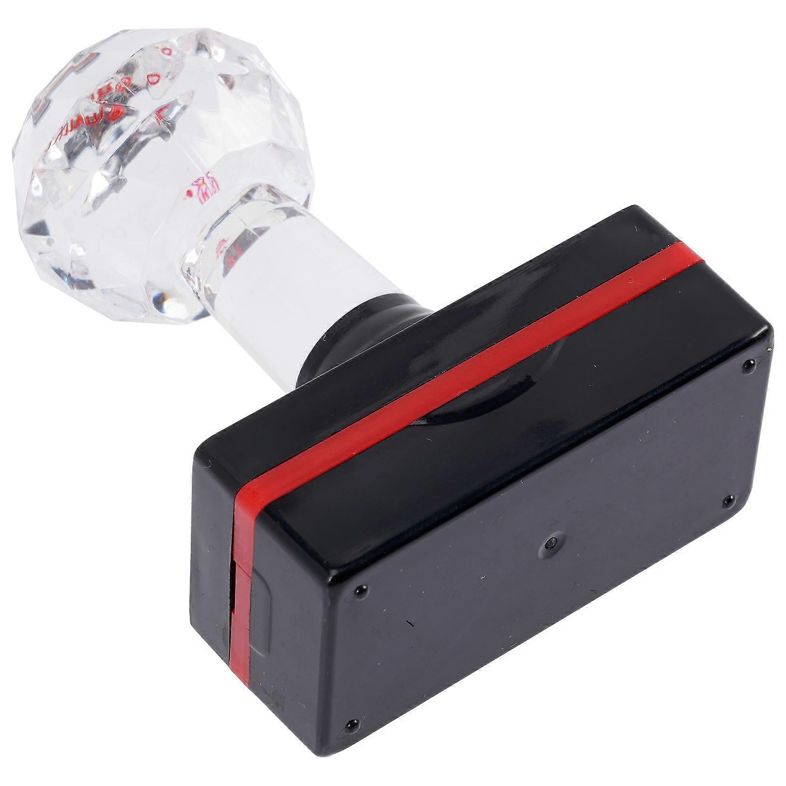Egg Date Stamp Self Inking Stamp for DIY Use with Plastic Material Multi Color