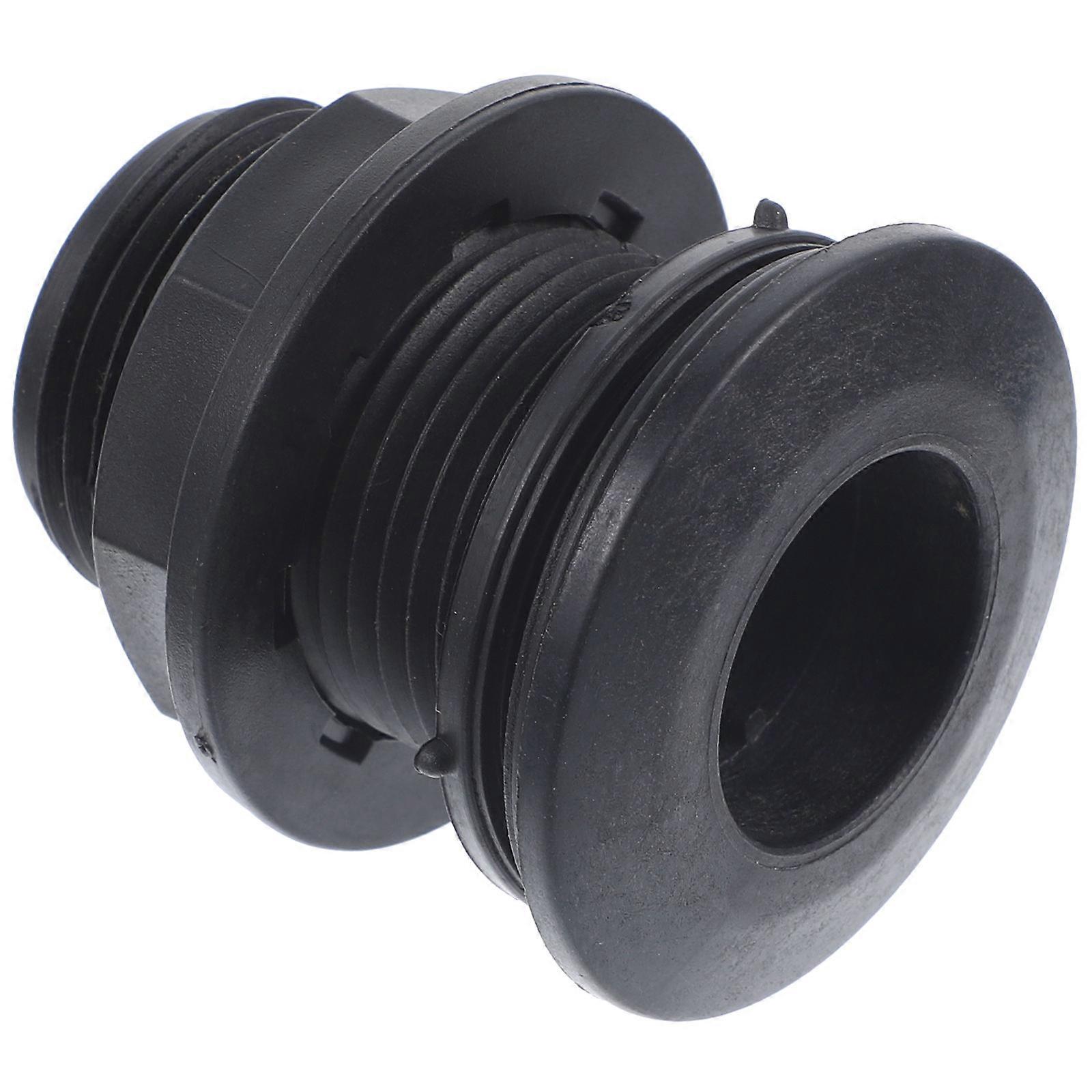 2Pcs Fitting Threaded Connector for Water Tank Use