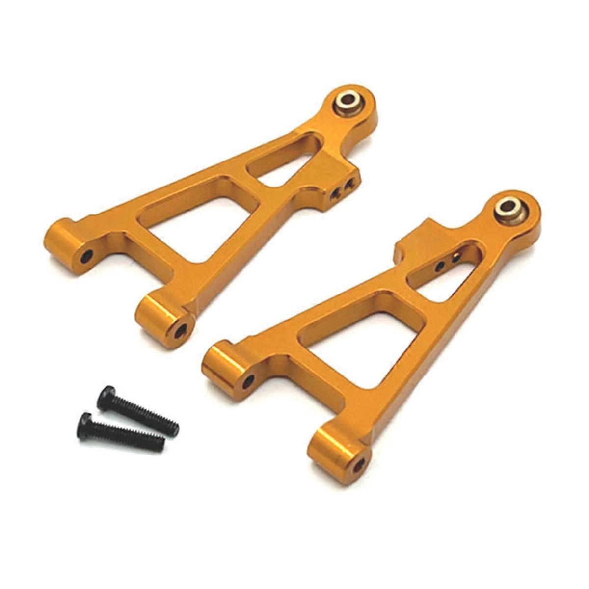 For 1/16 RC Car Upgrade Parts Front Hem Arm Kit Gold