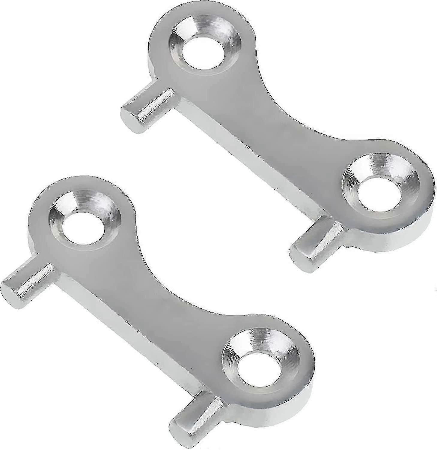 2pcs מפתח מכסה גז סירה, 316 נירוסטה ימית Bayliner סירה מכסה מפתח החלפת גז עבור וואט דלק