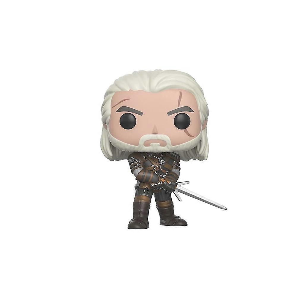 Funkoa - #149 Geralt The Witcher 3 Wild Hunt Vinyl Figurine Pop ! Cadeau d’anniversaire modèle de collection (pas de boîte de couleur de modèle de jouet)